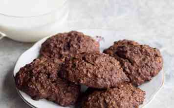 Comment faire des biscuits à l'avoine à la banane 8 étapes (avec photos)