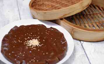 Hoe Chinees Nieuwjaar Cake Nian Gao (Sticky Rice Cake) te maken