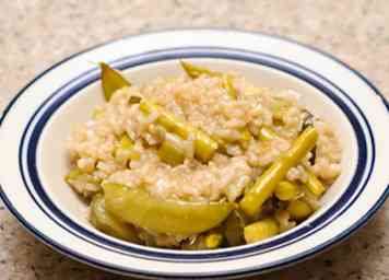 Comment faire quatre risotto aux légumes 12 étapes (avec photos)