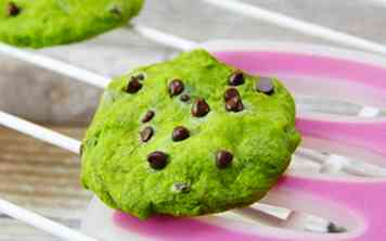 Groene chocoladekoekjes maken (met afbeeldingen)