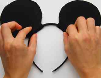 Mickey Mouse Ears maken 12 stappen (met afbeeldingen)