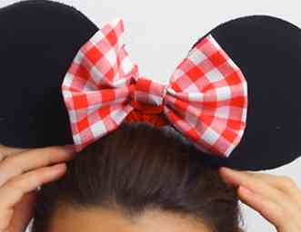 Minnie Mouse Ears maken (met afbeeldingen)