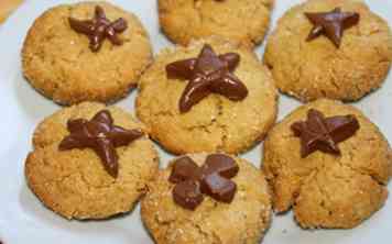 Peanut Butter Star Cookies maken 11 stappen (met afbeeldingen)