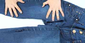 Sådan laver du professionelle serierede jeans 15 trin