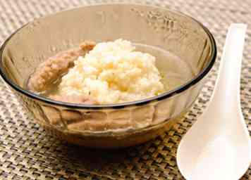 Comment faire de la soupe de boulettes de riz 6 étapes (avec photos)