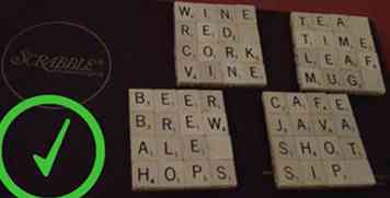 Scrabble Tile Coasters maken 14 stappen (met afbeeldingen)