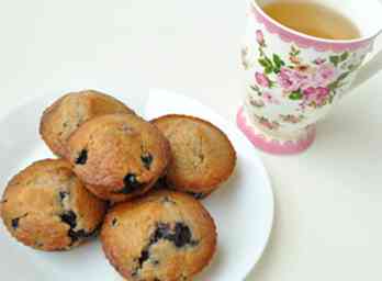 Comment faire des muffins aux bleuets végétaliens 8 étapes (avec photos)