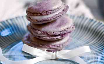 Comment faire des macarons violets 13 étapes (avec photos)