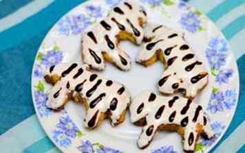 Comment faire des biscuits Zebra Stripe (avec des photos)