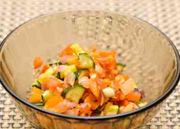 Zucchini en tomaten maken 6 stappen (met afbeeldingen)