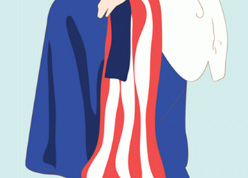 Comment faire un costume Betsy Ross 8 étapes (avec photos)