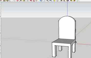 Comment faire une chaise sur SketchUp 9 étapes (avec photos)