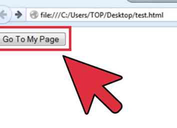Cómo hacer un botón de enlace HTML 5 pasos (con imágenes)