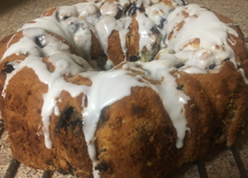 Comment faire un gâteau Bundt Blueberry au citron 13 étapes (avec photos)