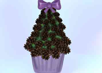 Hoe maak je een Mini Pinecone Christmas Tree 14 stappen