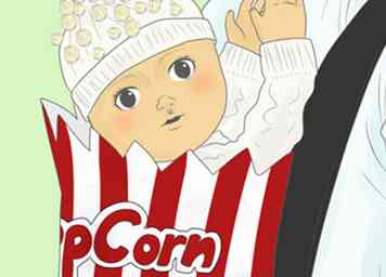 Comment faire un costume de bébé pop-corn (avec des photos)