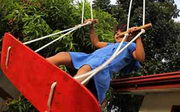 Hoe maak je een Skateboard Swing (met afbeeldingen)