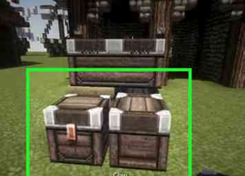 Hoe maak je een opslagplaats op Minecraft 8 stappen (met afbeeldingen)