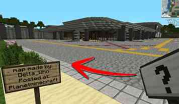 Hoe een luchthaven te maken in Minecraft PE en pc 7 stappen