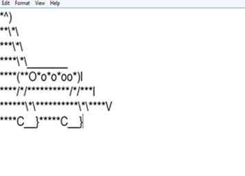 Comment faire une girafe Ascii 8 étapes (avec photos)