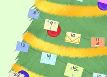 Een adventkalender voor enveloppen maken (met afbeeldingen)