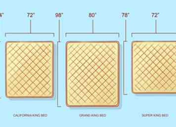 Hoe Bed Size te meten 10 Stappen (met afbeeldingen)