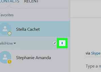 Comment organiser des contacts dans des groupes sur Skype sur PC ou Mac