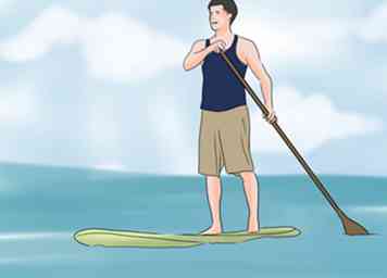 Comment faire du paddle board 9 étapes (avec des photos)