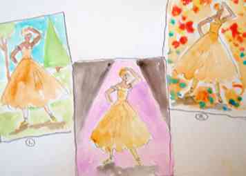 Comment peindre une ballerine en aquarelle 11 étapes (avec photos)