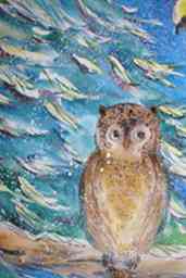 Comment peindre un hibou en aquarelle