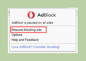 Comment suspendre l'extension Adblock sur Chrome 3 étapes (avec photos)