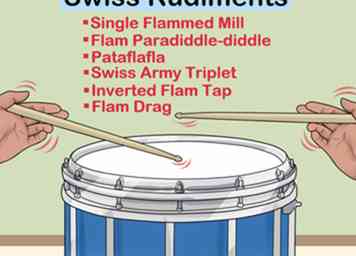 Comment jouer les rudiments du tambour