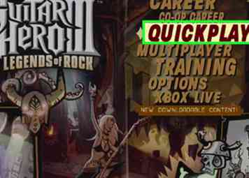 Comment jouer à Guitar Hero gaucher 5 étapes (avec photos)