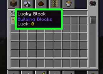 Sådan spiller du Lucky Blocks i Minecraft 8 trin (med billeder)