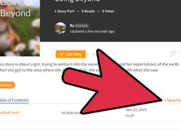 Comment poster des histoires sur Wattpad (avec des photos)