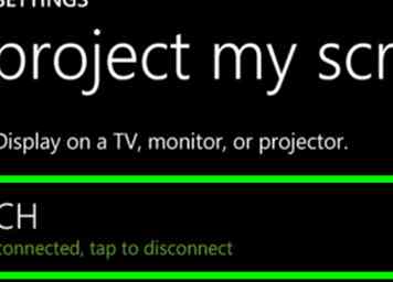 So projizieren Sie Windows Phone 8.1-Inhalte auf einen Fernseher oder PC: 4 Schritte