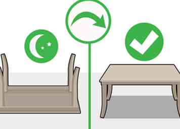 3 façons d'augmenter la hauteur d'une table