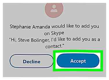 Hoe een contactaanvraag op Skype op iPhone of iPad te accepteren
