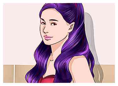 Cómo teñir tu cabello Neon Purple 10 pasos (con fotos)