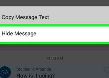 Sådan skjuler GroupMe-meddelelser på Android 4 trin (med billeder)