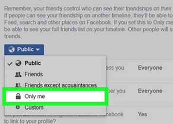 Sådan skjuler du gensidige venner på Facebook på pc eller Mac 8 trin