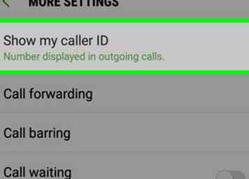 Cómo ocultar número de teléfono en Samsung Galaxy 6 pasos