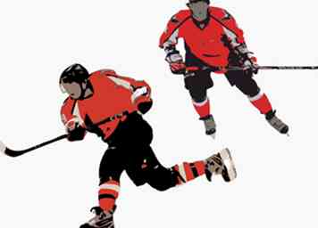 Sådan Hockey Skate 9 trin (med billeder)