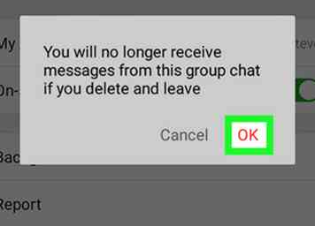 Sådan forlader vi en WeChat-gruppe på Android 6 trin (med billeder)
