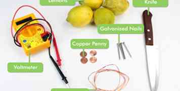 Cómo crear una batería de un limón 14 pasos (con fotos)