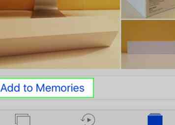 Comment créer des souvenirs dans l'application Photos iPhone 9 étapes