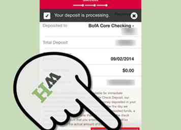 Cómo depositar cheques con la aplicación para el iPhone de Bank of America