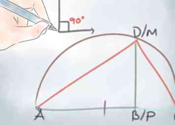 Cómo determinar la proporción media o la raíz cuadrada geométricamente