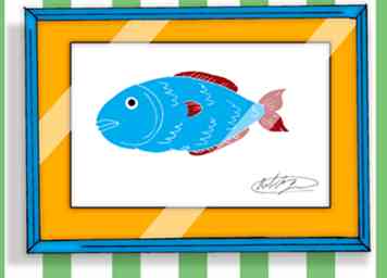 Wie man Gyotaku Fisch reiben (mit Bildern)