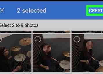 Cómo hacer un collage en Google Photos en Android 6 pasos